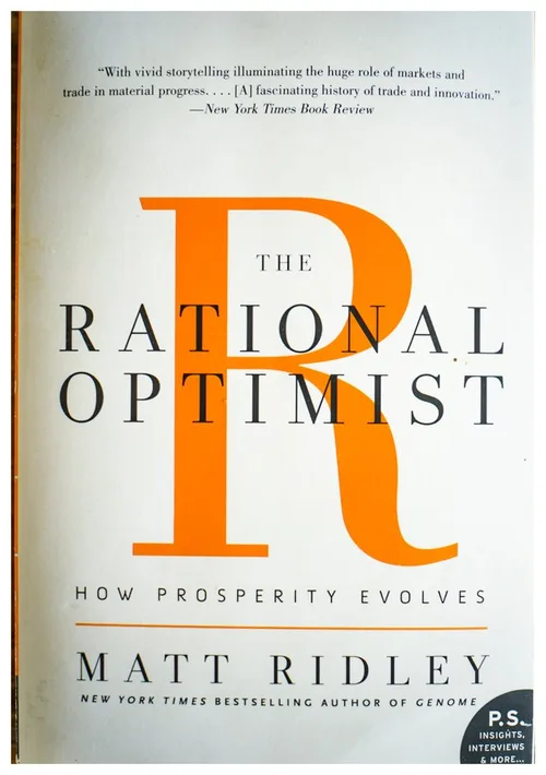 The Rational Optimist cover